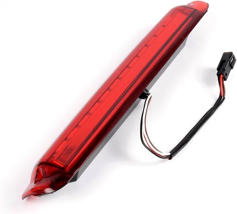 ANDPLAY LED الثالث الذيل الثالث مصابيح البضائع ضوء الفرامل متوافق مع تشيفي سيلفرادو جي إم سي سييرا 1500 2500 3500 1999 2000 2001 2002 2003 2004 2005 2006 عدسة حمراء in Kuwait