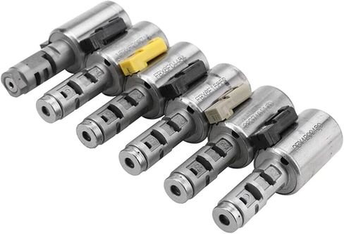 8Pcs 09G TF60SN 6-Speed Transmission Solenoid Set Compatible For VW Compatible For Audi TT Golf Jetta Passat Sharran Touran Mini/Skoda 2003-2011 in Saudi Arabia