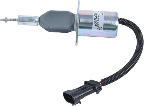 24V الوقود اغلاق صمام الملف اللولبي SA-4889-24 SA-5006-24 3964622 3939019 متوافق مع الكمون المعدات الثقيلة حفارة الملف اللولبي أجزاء in Saudi Arabia