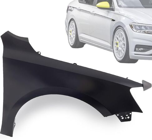CarPartsDepot Front Fender For 2011-2018 VOLKSWAGEN Jetta W/O Side Marker Lamp Hole (Driver Side) in Saudi Arabia