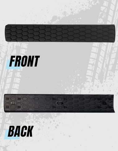 Running Board Step Pad Replacement for 2009–2018 Dodge RAM 1500, 2500, 3500, 4500, 5500 Crew Cab -Slip-Proof Bar Pads & Plastic Covers – Fits OEM Oval Nerf Bars Side Step Replacement Kit in Kuwait