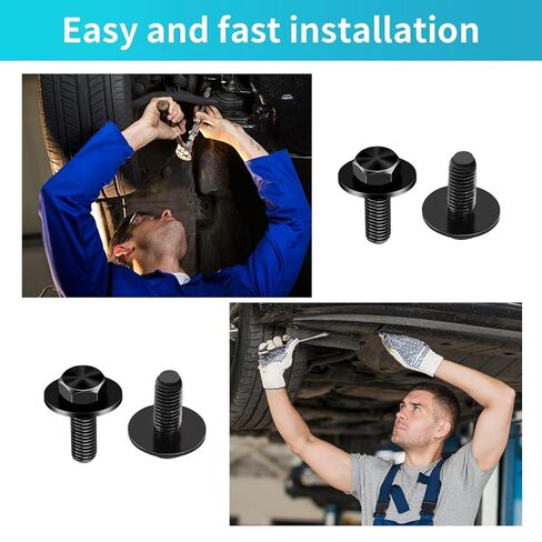 مجموعة مسامير غطاء درع سبلاش منزلق لـ 90080-11373-متوافقة مع Toyota 4Runner Tacoma Tundra Sequoia FJ Cruiser&More (1995-2023) - استبدال الأجهزة للملحقات السفلية، 4 عبوات in Saudi Arabia