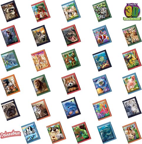 3D Live Life T-rex Scene Chequebook Case, 10 cm, Multicolour (Multicolore) in Kuwait