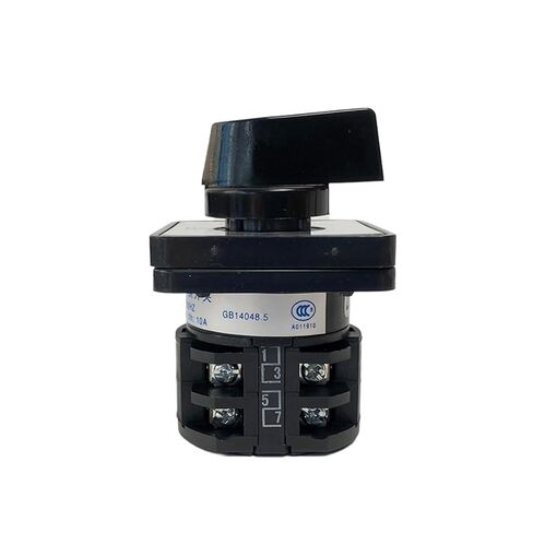 Electric LW8-10/2 ON-Off-ON Changeover Rotary Cam Switch 660V 10A 2 Poles 3 Position 8 Terminals Silver Contact in Kuwait
