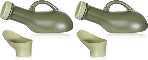 Urinal Travel Toilet Urinal Bottles with Funnel Pee Bottle Urinals Unisex Portable Urine Bottle Pee Container for Camping Outdoor Car Travel 1000ML in Saudi Arabia