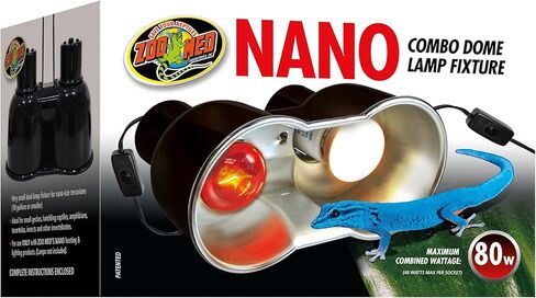 Zoo Med Nano Combo Dome Lamp Fixture, 100 Watt in Saudi Arabia
