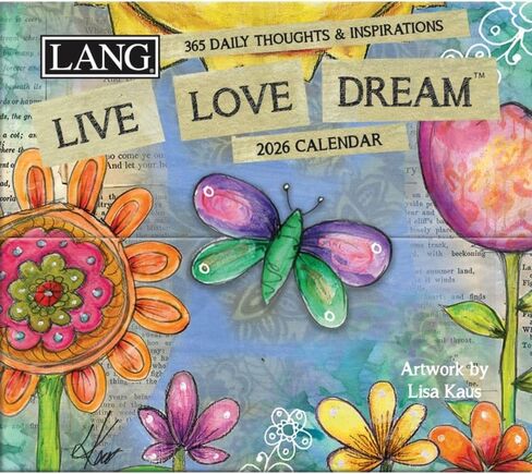LANG Live Love Dream 2026 365 Daily Thoughts (26991015506) in Saudi Arabia