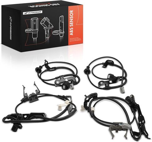 A-Premium 4PCS Front & Rear ABS Wheel Speed Sensor Compatible with Toyota & Lexus Models - Camry/ES350 2007 2008 2009 in Saudi Arabia