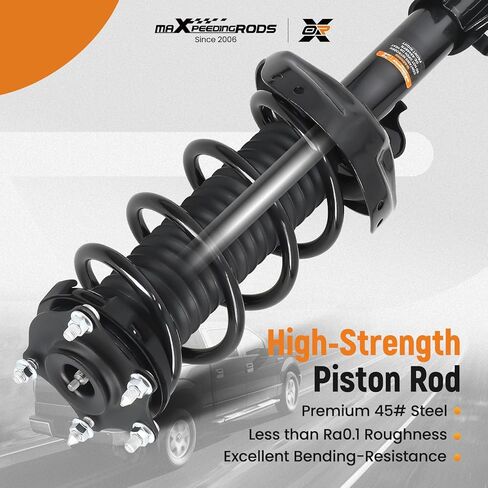 maXpeedingrods 2Pc Front Struts for Honda CR-V 2007-2014, 272492 272491 Shock Absorber Complete Struts with Coil Spring Assembly in Saudi Arabia