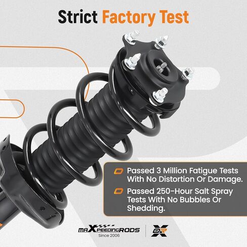 maXpeedingrods 2Pc Front Struts for Honda CR-V 2007-2014, 272492 272491 Shock Absorber Complete Struts with Coil Spring Assembly in Saudi Arabia