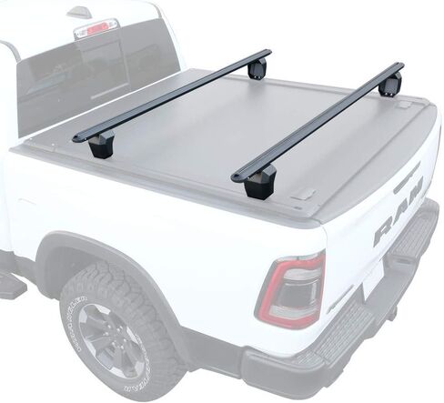 Syneticusa HD Adjustable Crossbar Truck Bed Towers Heavy Duty Cargo Rack Compatible with F150 Ram Silverado Tundra Titan in Saudi Arabia