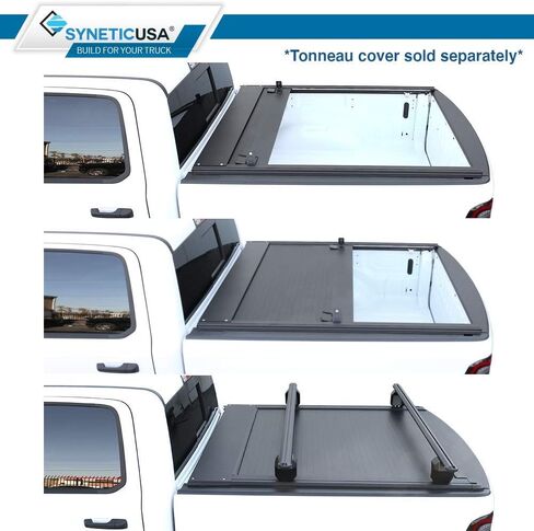 Syneticusa HD Adjustable Crossbar Truck Bed Towers Heavy Duty Cargo Rack Compatible with F150 Ram Silverado Tundra Titan in Saudi Arabia