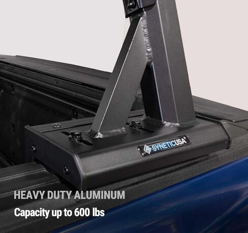 Syneticusa Adjustable Truck Bed Rack – Heavy Duty Overland Cargo System with Crossbars & Molle Panels, Fits 6.5ft–8ft Pickup Beds in Saudi Arabia