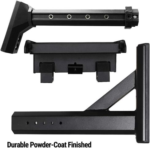 Syneticusa Adjustable Truck Bed Rack – Heavy Duty Overland Cargo System with Crossbars & Molle Panels, Fits 6.5ft–8ft Pickup Beds in Saudi Arabia