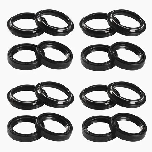 43x54x11 Front Shock Fork Damper Shaft Oil Seal Bar Retainers 43 54 Dust Cover For F800S F800ST 2006-2012 11 F800 F 800 S ST(2pc Seal 2pc Cover) in Saudi Arabia