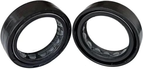 35x48 Front Shock Fork Damper Shaft Oil Seal Retainers & Dust Cover For R1200C ADVANGARDE CLASSIC INDEPENDENT R1200 R 1200 C(2pc Seal 2pc Cover) in Saudi Arabia