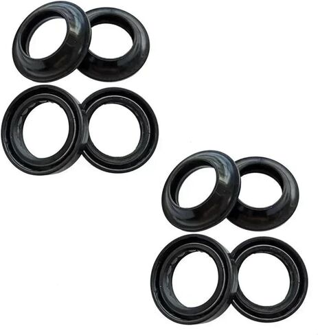 35x48 Front Shock Fork Damper Shaft Oil Seal Retainers & Dust Cover For R1200C ADVANGARDE CLASSIC INDEPENDENT R1200 R 1200 C(2pc Seal 2pc Cover) in Saudi Arabia