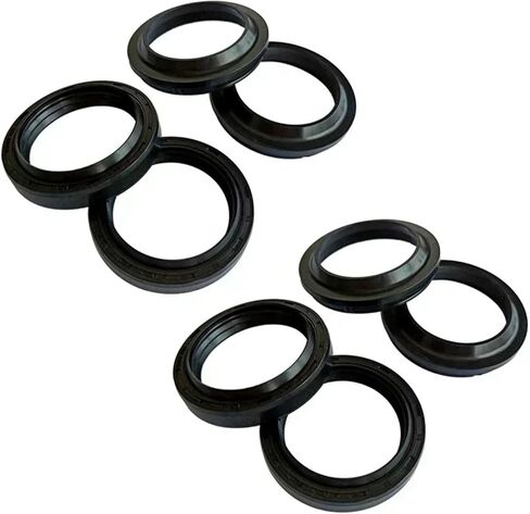 39X51X8/10.5 Front Fork Damper Oil Seal 39 51 Dust Cover For - TXT PRO RACING 300 2016-2017 TXT300 PRO RAGA REPLICA 300 12(2pc Seal 2pc Cover) in Saudi Arabia