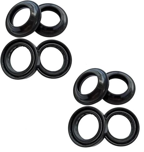 36 * 48 36x48x11 36 48 Front Shock Fork Damper Shaft Dust Oil Seal Retainers For RX50 RX 50 RACING PAIOLI FORK 09-12(8pc seal 8pc cover) in Saudi Arabia