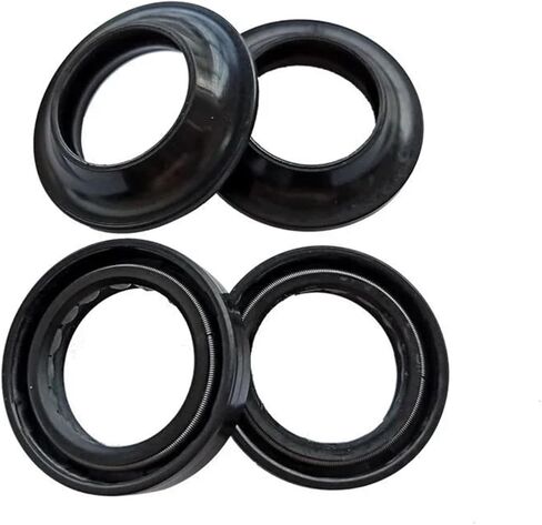 36 * 48 36x48x11 36 48 Front Shock Fork Damper Shaft Dust Oil Seal Retainers For RX50 RX 50 RACING PAIOLI FORK 09-12(8pc seal 8pc cover) in Saudi Arabia