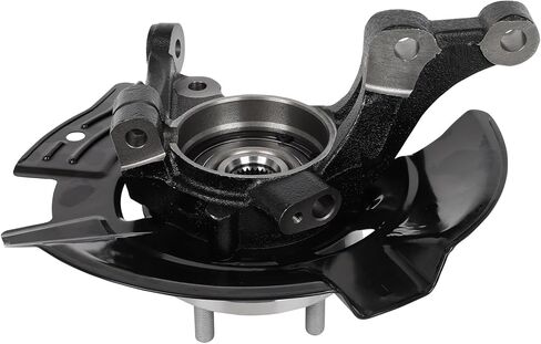 SCITOO 1 x Front Left Side Steering Knuckle & Wheel Bearing Hub Assembly 2011 2012 2013 For Hyundai Sonata,Without Sport Suspension,698-465 2.4L in Saudi Arabia