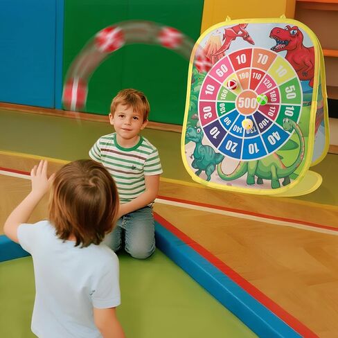 لعبة Bean Bag Toss Game ألعاب داخلية وخارجية للأطفال الصغار ألعاب الديناصورات ألعاب حفلات الكرنفال العائلية للأولاد والبنات 3 4 5 6 7 8 9 سنوات هدايا عيد ميلاد خارج الفناء الخلفي ألعاب حديقة الشاطئ in Saudi Arabia
