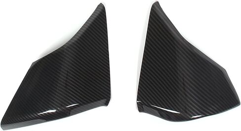 Car Dashboard Panel Cover Trim Compatible with Chevrolet Corvette C8 2020-2025 Real Carbon Fiber 2PCS,Dash Board Speedometer Side Cover,Side Instrument Hood Panel Trim (Red Carbon) in Saudi Arabia