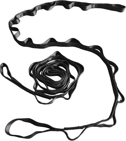 PRIOR FITNESS 2pcs Nylon Daisy Chain Straps for Aerial Yoga Hammock Swing Adjustable Aerial Silk Extender Strap Rope Anti-Gravity Yoga Extend Belts in Saudi Arabia