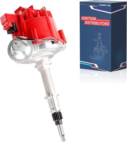 MOSTPLUS Ignition Distributor 65K Coil 6 Cylinder Compatible with 1956-1990 AMC/Jeep Incline 6 4.2L 232/258 in Saudi Arabia