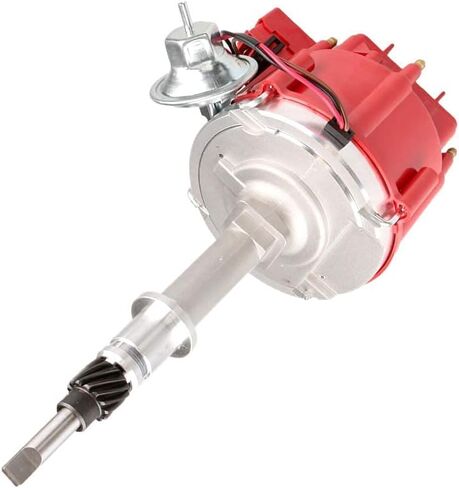 MOSTPLUS Ignition Distributor 65K Coil 6 Cylinder Compatible with 1956-1990 AMC/Jeep Incline 6 4.2L 232/258 in Saudi Arabia