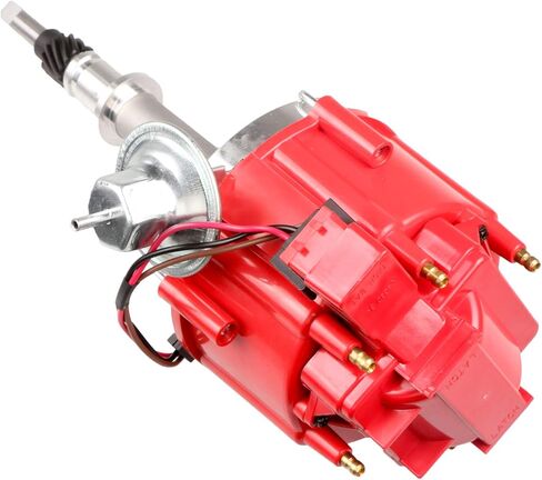 MOSTPLUS Ignition Distributor 65K Coil 6 Cylinder Compatible with 1956-1990 AMC/Jeep Incline 6 4.2L 232/258 in Saudi Arabia