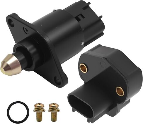 4874373AB Fuel Injection Idle Air Control Valve with Throttle Position Sensor TPS Kit, Replacement for Jeep Wrangler TJ/LJ with 2.5L or 4.0L Engine 1998-2005 in Saudi Arabia