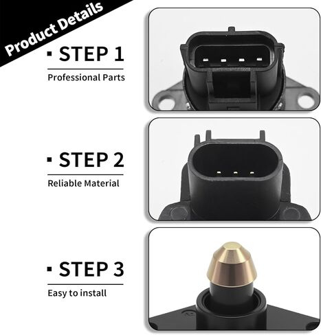 4874373AB Fuel Injection Idle Air Control Valve with Throttle Position Sensor TPS Kit, Replacement for Jeep Wrangler TJ/LJ with 2.5L or 4.0L Engine 1998-2005 in Saudi Arabia
