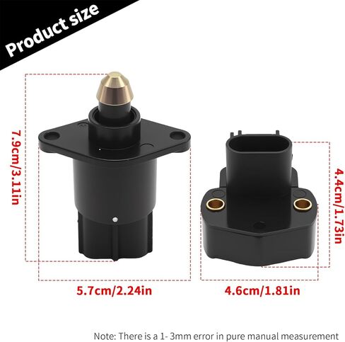 4874373AB Fuel Injection Idle Air Control Valve with Throttle Position Sensor TPS Kit, Replacement for Jeep Wrangler TJ/LJ with 2.5L or 4.0L Engine 1998-2005 in Saudi Arabia