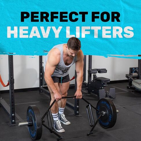 Trap Bar [Bells of Steel] Premium Hex Bar Deadlift | Open-Ended Frame Trap Bars for Weight Lifting, Gym Equipment for Home and Commercial | Built-in Deadlift Jack & Rotating Sleeves - 700lb Capacity in Saudi Arabia