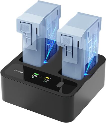 ISDT 72W Battery Charger for DJI Mini 5 4 3 Pro Drone Dual Port Intelligent Fast Charging Hub with Multiple Modes, GaN Tech & App Control Accessories for Mini 4/3 Pro 50 Mins Full Charge in Saudi Arabia