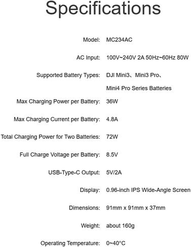 ISDT 72W Battery Charger for DJI Mini 5 4 3 Pro Drone Dual Port Intelligent Fast Charging Hub with Multiple Modes, GaN Tech & App Control Accessories for Mini 4/3 Pro 50 Mins Full Charge in Saudi Arabia