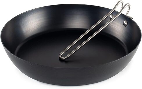 GSI Outdoors 8" Frypan, Lightweight Carbon Steel, Collapsible Handle Camp & Outdoor Frying Pan in Saudi Arabia