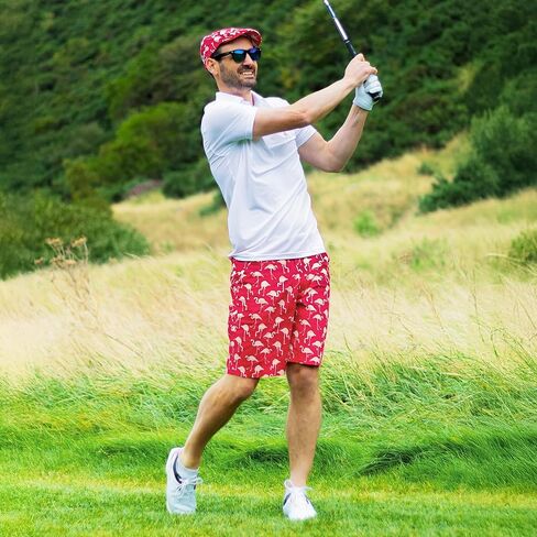 Royal & Awesome Men's Golf Shorts in Kuwait