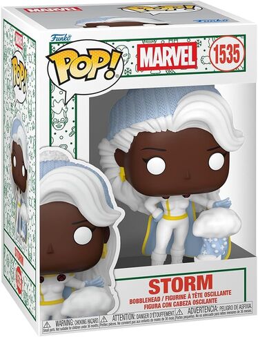 Funko Pop! Marvel: Holiday - Storm - X-Men - Collectable Vinyl Figure - Gift Idea - Official Merchandise - Toys for Kids & Adults - Comic Books Fans - Model Figure for Collectors and Display in Saudi Arabia