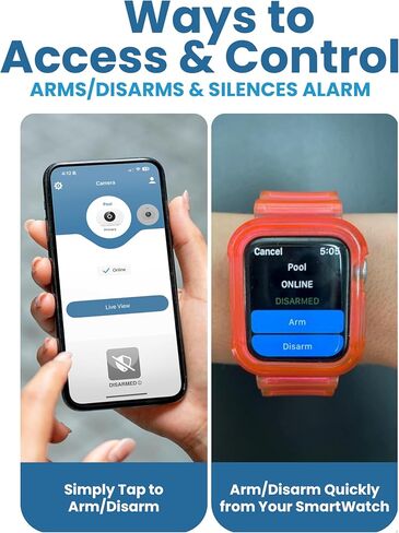 SwamCam Pool Alarm Camera Drowning Prevention System for Children in Saudi Arabia