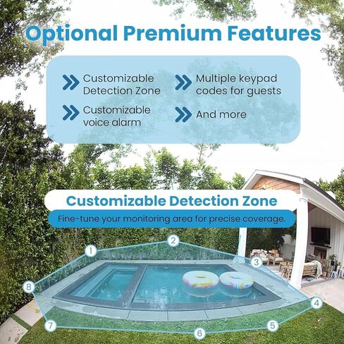 SwamCam Pool Alarm Camera Drowning Prevention System for Children in Saudi Arabia