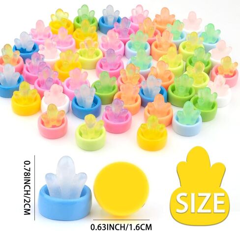 50 قطعة من أشكال الفواكه الصغيرة المصنوعة من الراتنج تتوهج في الظلام، ملحقات صغيرة ملونة لتزيين الحرف اليدوية وبيوت الدمى والحدائق الخيالية (الفواكه) in Kuwait