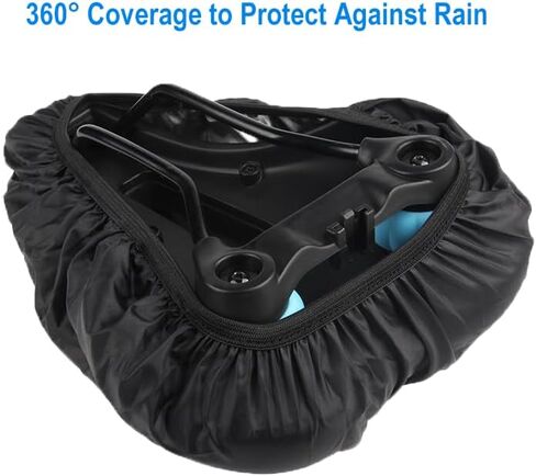 3 Pcs Waterproof Bike Seat Rain Dust Protective Cover for E-Bike and Road Bikes Universal Fit for Rain Dust UV Protection in Saudi Arabia