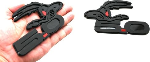 زوج من شارات شعار Coyote 5.0 ملصق السباق الغاضب العدواني، شارات ثلاثية الأبعاد متوافقة مع 15-25 موستانج، F150، محرك Coyote Universal Vehicle، سيارة، شاحنة، زخرفة سيارات الدفع الرباعي (غير لامع) in Kuwait