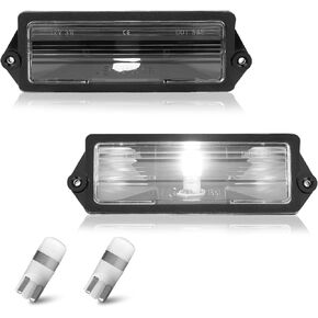 ضوء لوحة ترخيص LED لـ Hum-mer H2 2003 2004 2005 2006 2007 مصابيح لوحة ترخيص أضواء العلامات، 6000K لمبات LED بيضاء حزمة من 2 in Kuwait