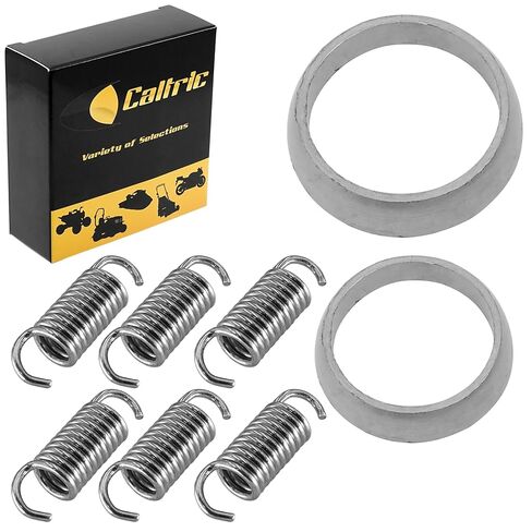 Caltric Muffler Gaskets & Springs Kit Compatible with Arctic Cat Zr580 Efi 1993 1994 1995 1996 1997 in Saudi Arabia