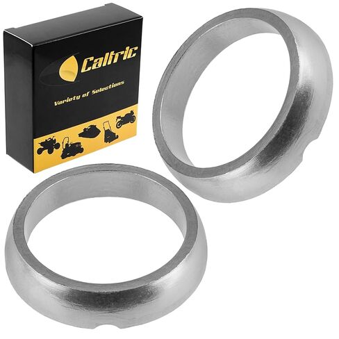 Caltric 2 Muffler Manifold Gasket Compatible with Arctic Cat 2612059 2612-059 in Saudi Arabia