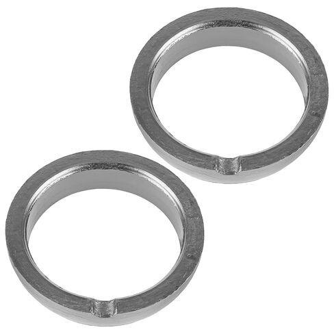 Caltric 2 Muffler Manifold Gasket Compatible with Arctic Cat 2612059 2612-059 in Saudi Arabia
