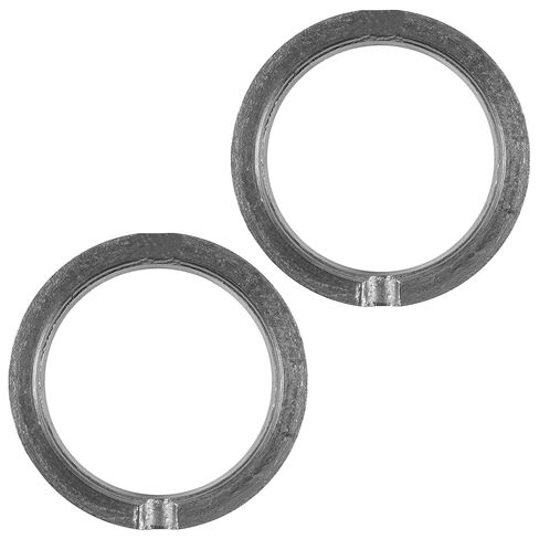 Caltric 2 Muffler Manifold Gasket Compatible with Arctic Cat 2612059 2612-059 in Saudi Arabia